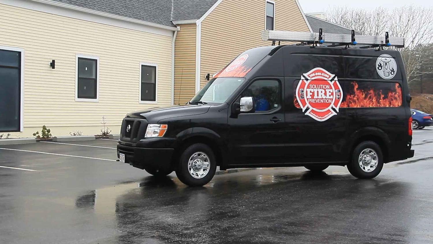 Solution Fire Prevention service van
